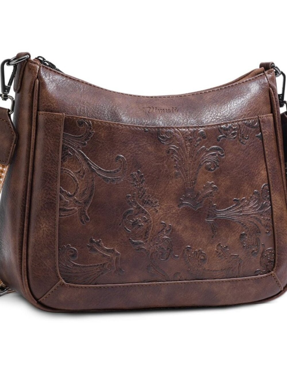 Medium Crossbody Bags for Women Trendy,Vegan Leather Purse for Daily